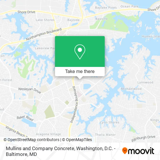 Mullins and Company Concrete map