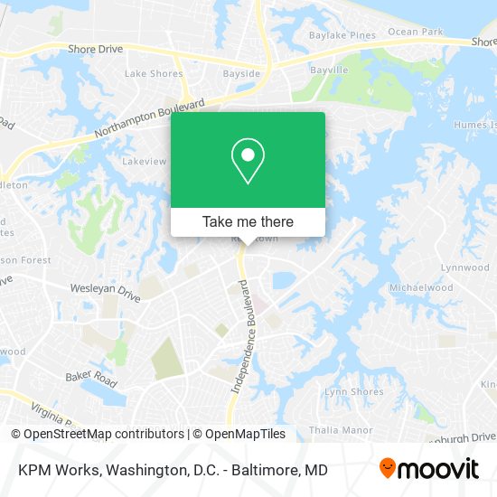 KPM Works map