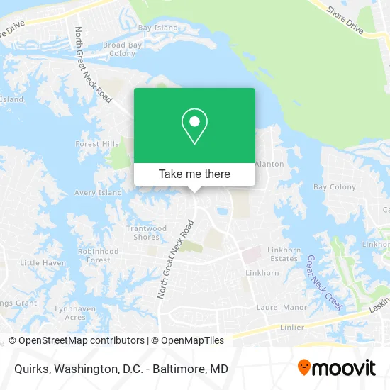 Quirks map