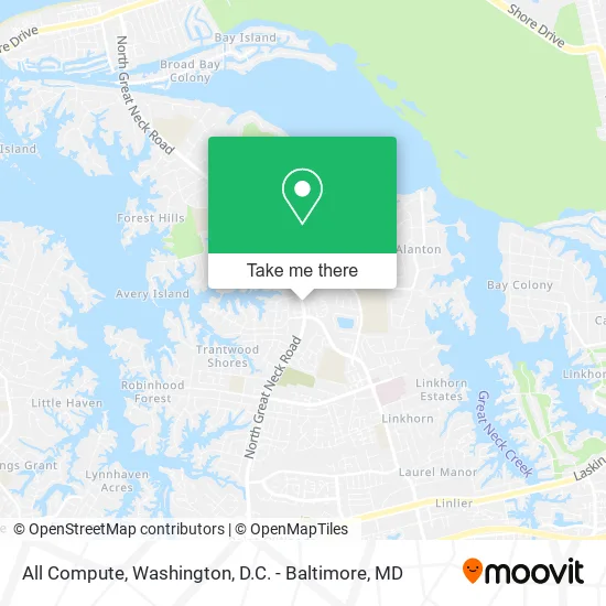 All Compute map