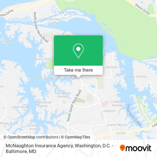 McNaughton Insurance Agency map