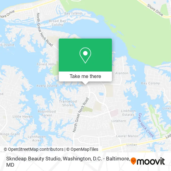 Skndeap Beauty Studio map