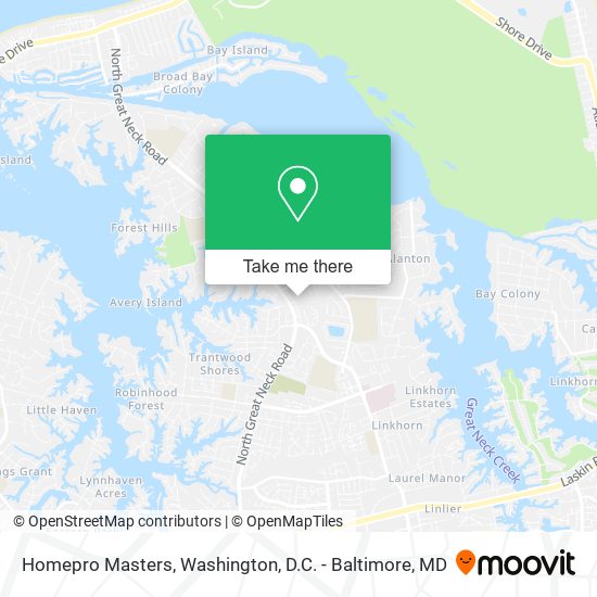 Homepro Masters map