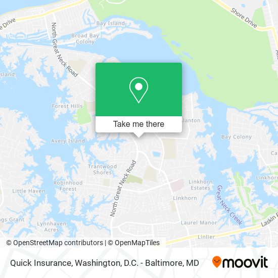 Quick Insurance map