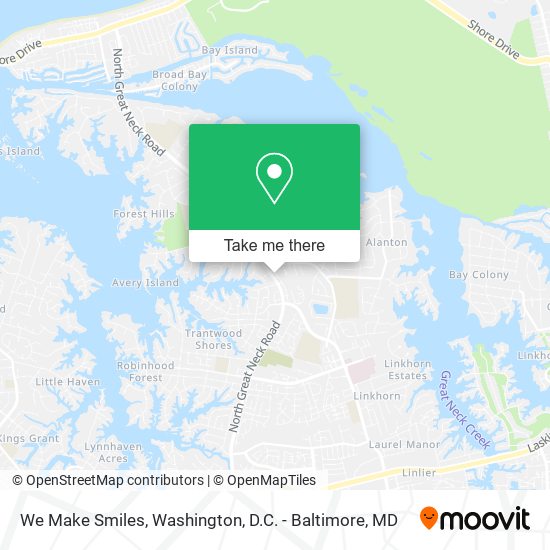 We Make Smiles map