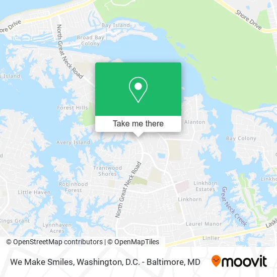 We Make Smiles map