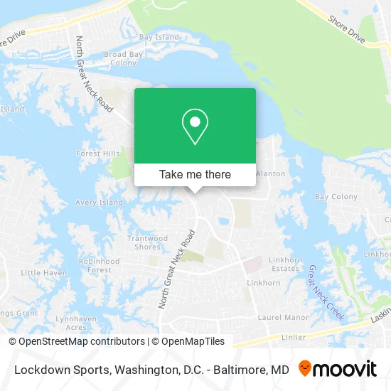 Lockdown Sports map