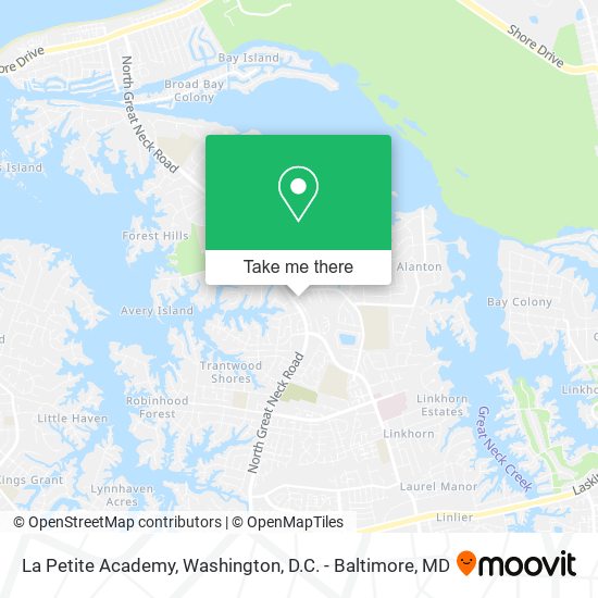 Mapa de La Petite Academy