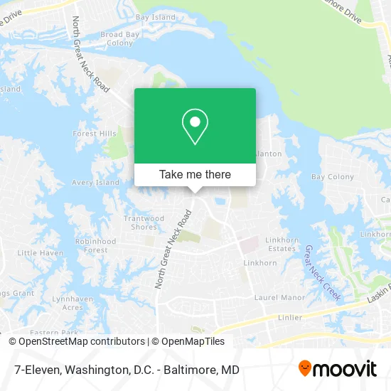 7-Eleven map