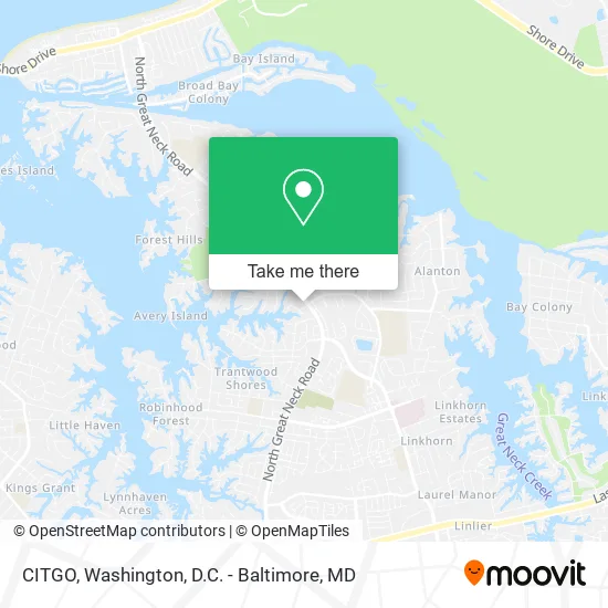 CITGO map