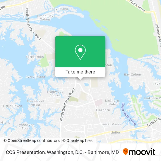 CCS Presentation map