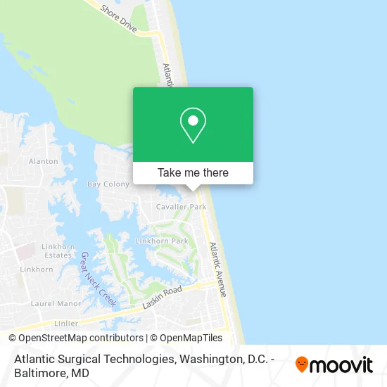 Atlantic Surgical Technologies map