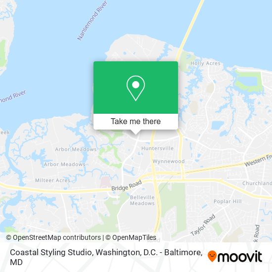 Coastal Styling Studio map