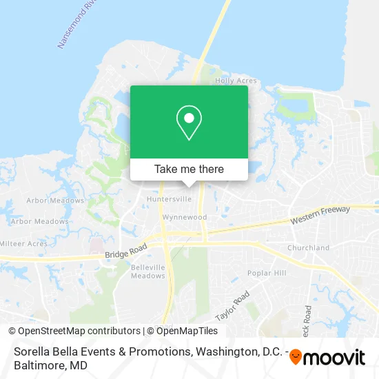 Sorella Bella Events & Promotions map