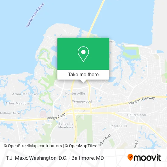 T.J. Maxx map