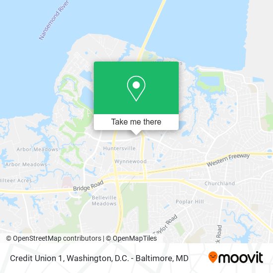 Credit Union 1 map