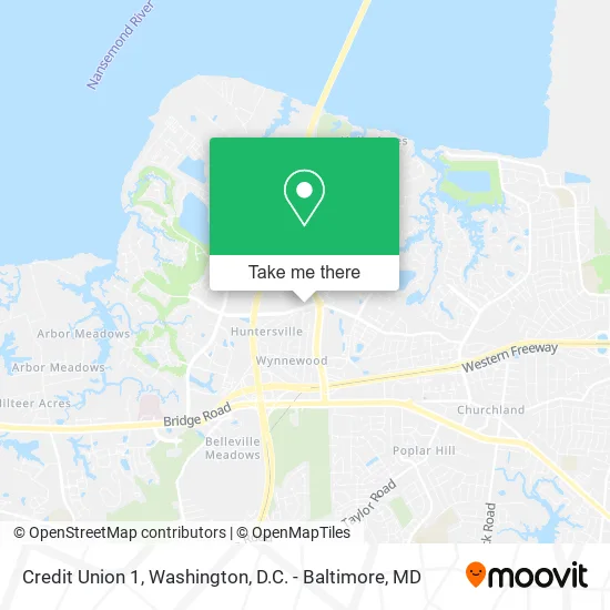 Credit Union 1 map