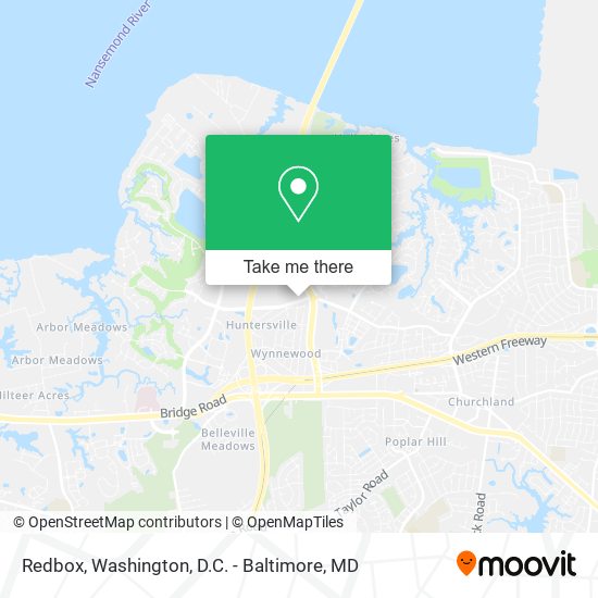 Redbox map