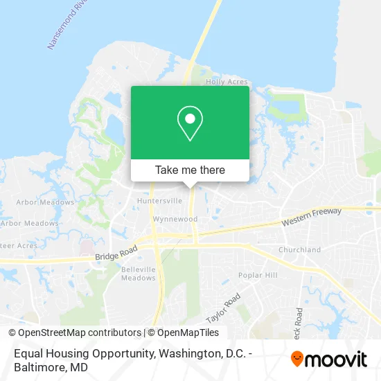 Equal Housing Opportunity map
