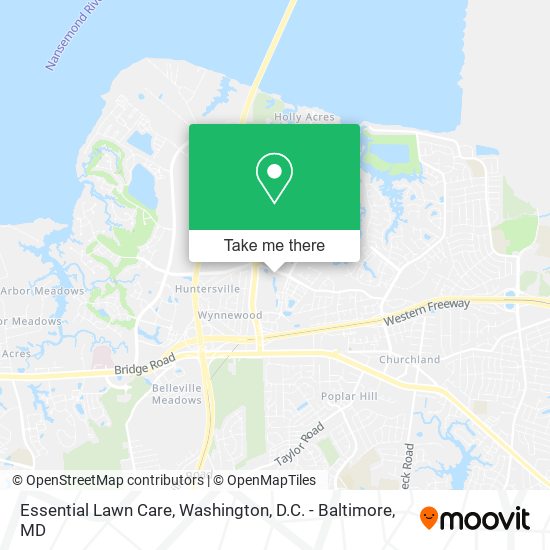 Mapa de Essential Lawn Care