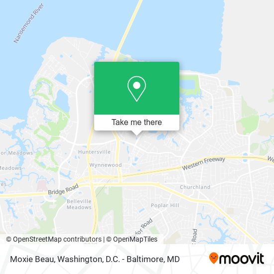Moxie Beau map