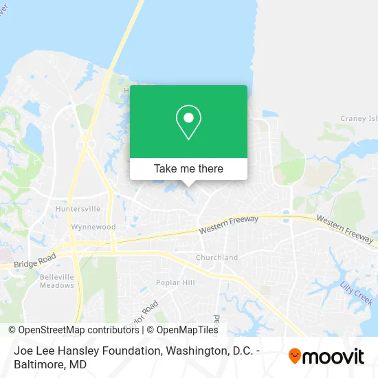 Joe Lee Hansley Foundation map