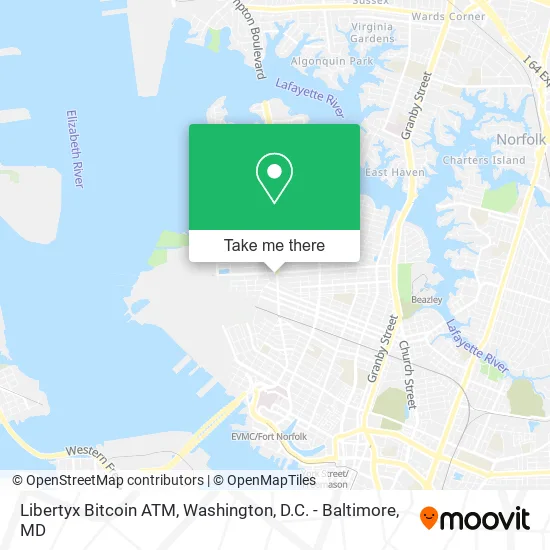 Libertyx Bitcoin ATM map