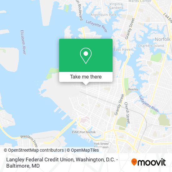 Mapa de Langley Federal Credit Union