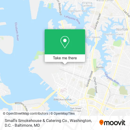 Small's Smokehouse & Catering Co. map