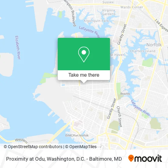 Mapa de Proximity at Odu
