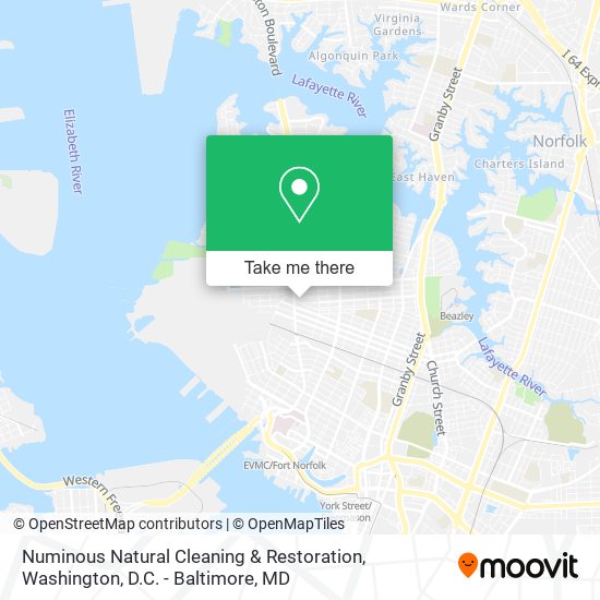 Numinous Natural Cleaning & Restoration map