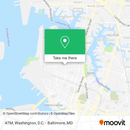 ATM map