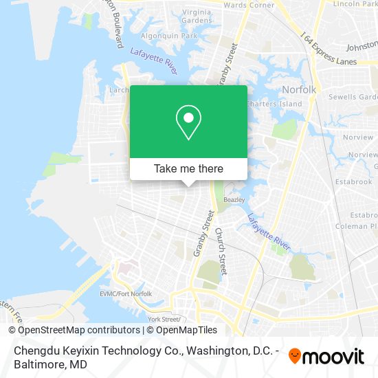 Mapa de Chengdu Keyixin Technology Co.