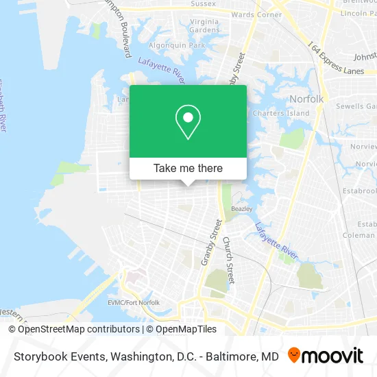 Storybook Events map