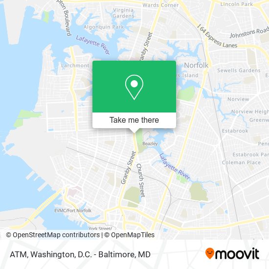 Mapa de ATM