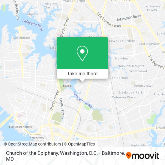 Mapa de Church of the Epiphany