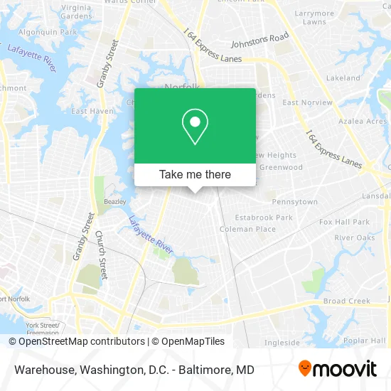 Warehouse map