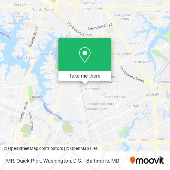 MR. Quick Pick map