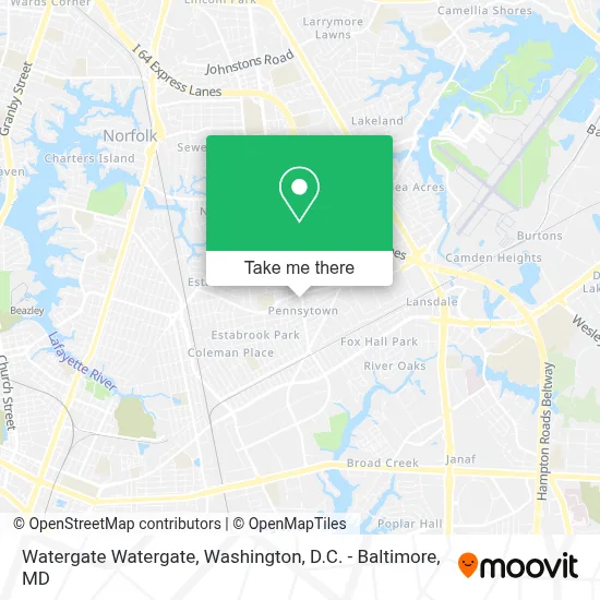 Watergate Watergate map