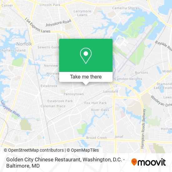 Golden City Chinese Restaurant map
