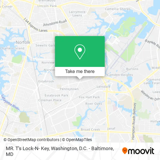 MR. T's Lock-N- Key map