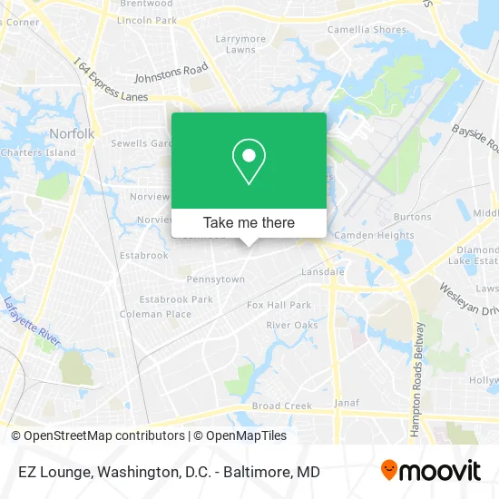 EZ Lounge map
