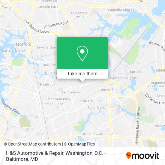 H&S Automotive & Repair map