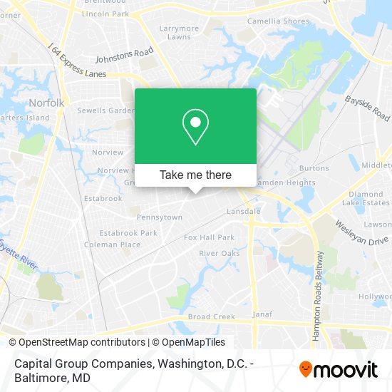Capital Group Companies map