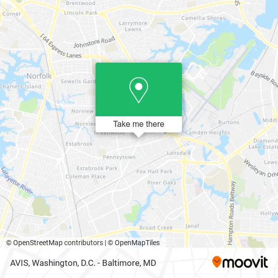 AVIS map