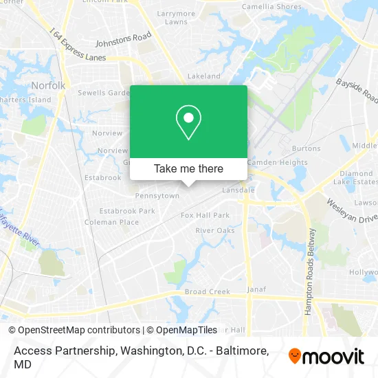Access Partnership map