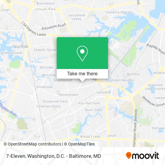 7-Eleven map