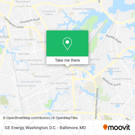 GE Energy map