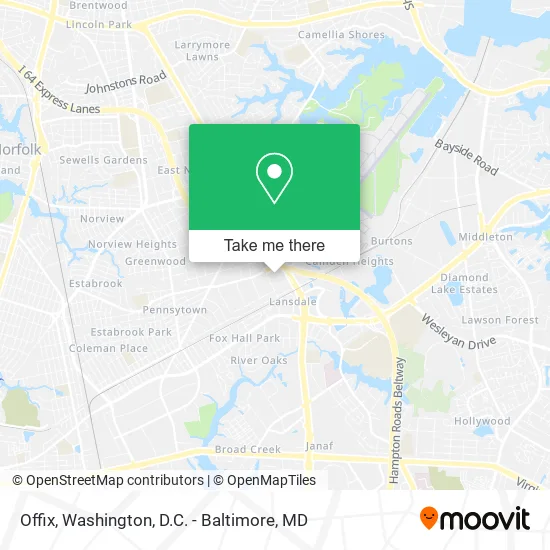 Offix map