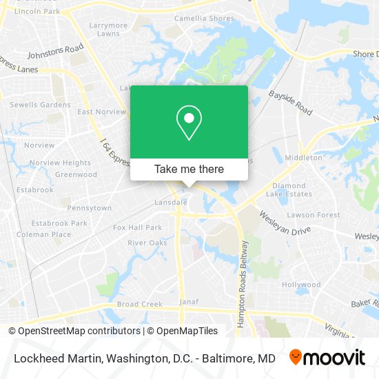 Lockheed Martin map